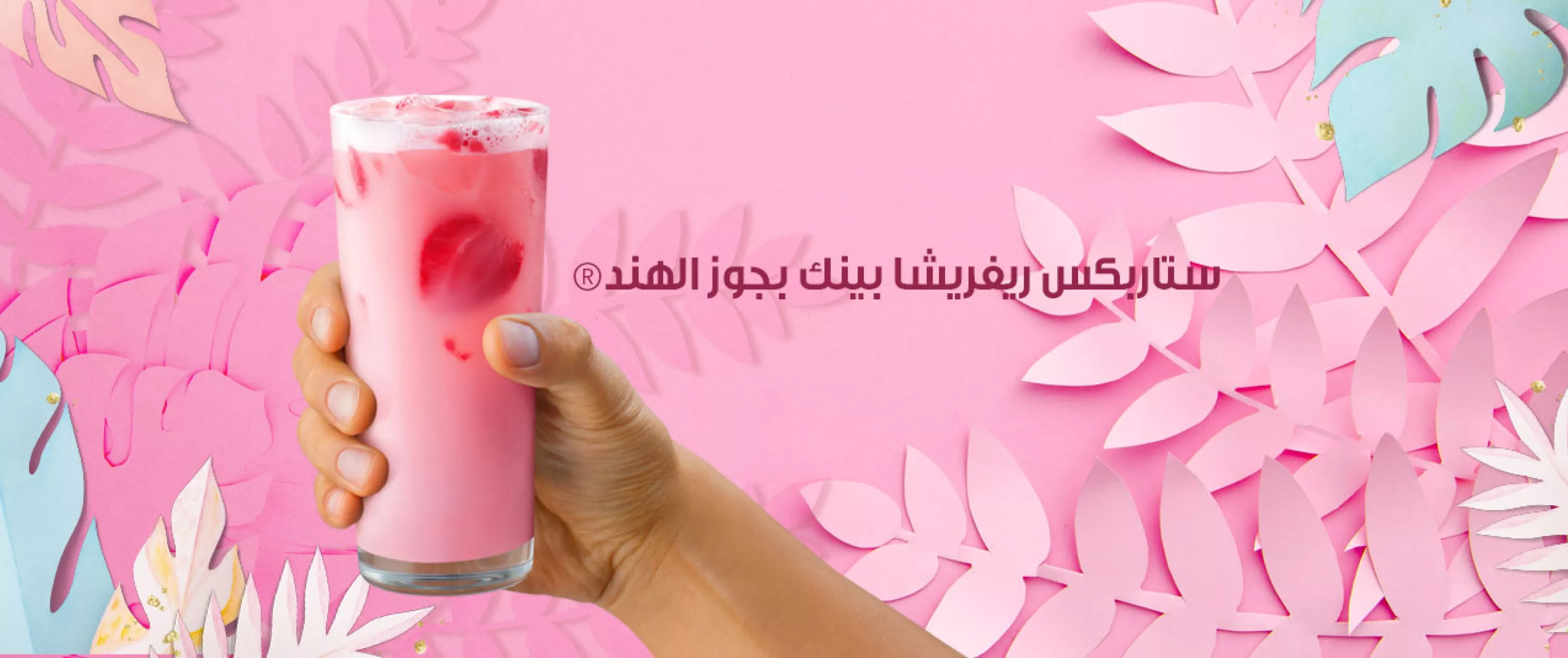Pink Coconut Starbucks Refresha in UAE