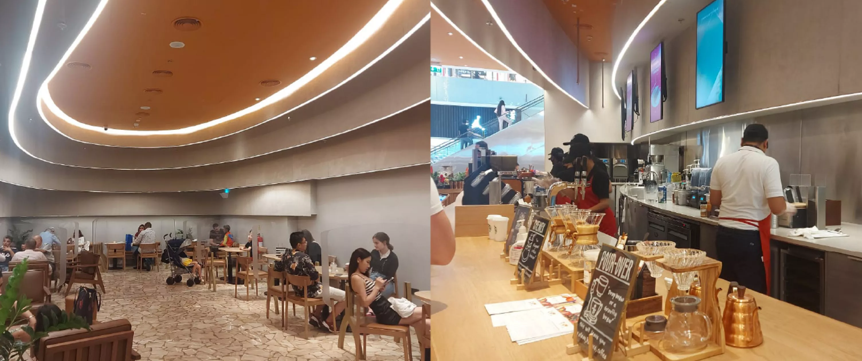 Dubai Mall Grove Village Starbucks