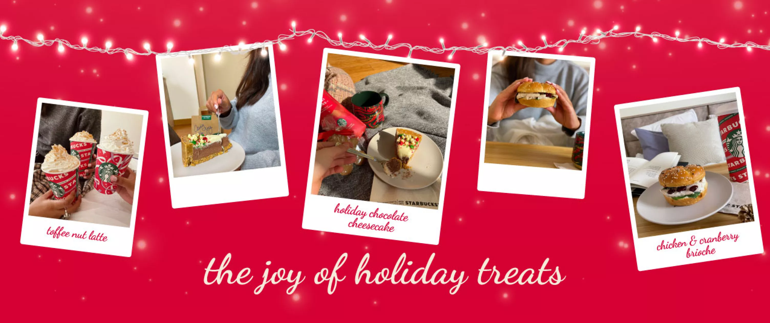 Starbucks Holiday Food 2021