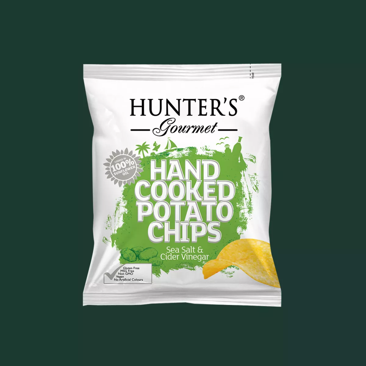 Hunter Sea Salt & Cider Vinegar Chips