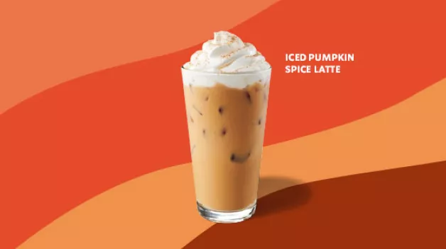 Starbucks Iced Pumpkin Spice Latte