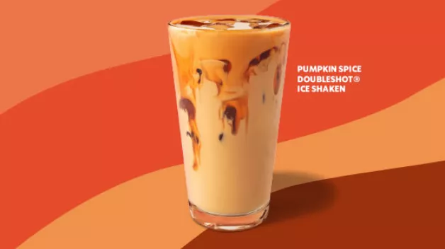 Double Shot Iced Shaken Pumpkin Spice