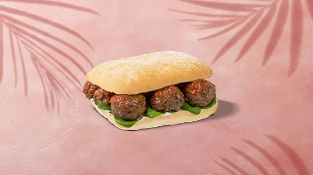 Beyond Meat Meatball Ciabatta 