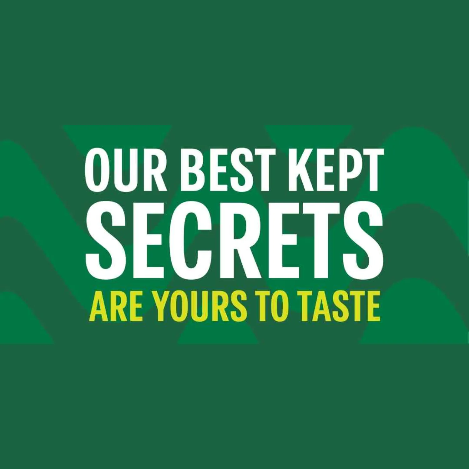 Our Secret Menu is here!🤫